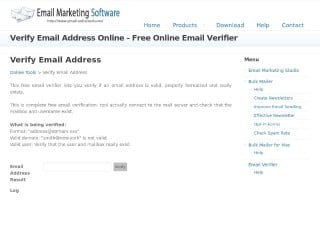 Free Online Email Verifier