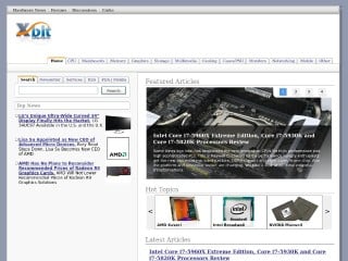 Screenshot sito: X Bit Labs