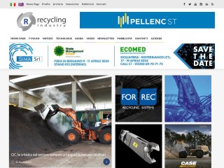 Screenshot sito: Recycling Industry