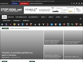 Screenshot sito: Stop And Goal