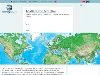 Screenshot sito: Global Geografia