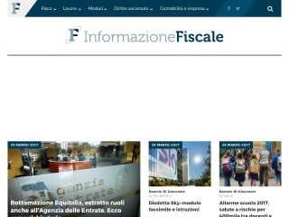 Screenshot sito: Informazione Fiscale