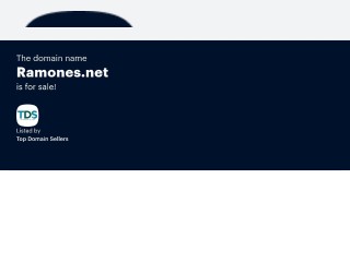 Screenshot sito: Ramones