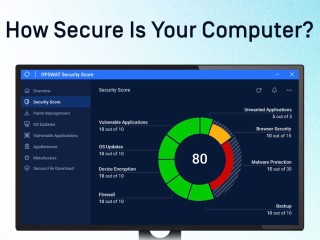 Screenshot sito: OPSWAT Security Score