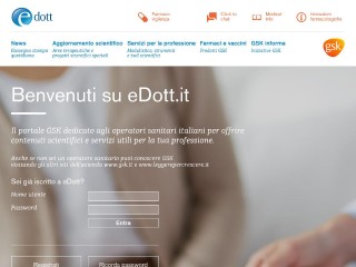 Screenshot sito: Edott.it