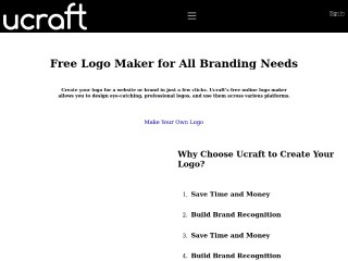 Free Logo Maker Ucraft