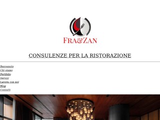 Screenshot sito: Fra&Zan
