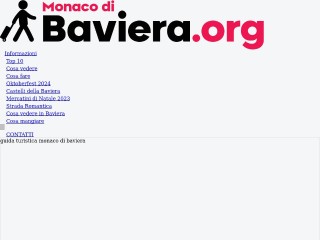 Screenshot sito: Monaco-Baviera.it