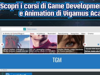 Screenshot sito: The Game Machine Forum