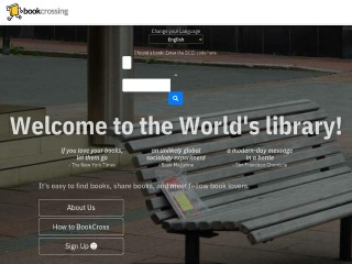 Screenshot sito: BookCrossing.com
