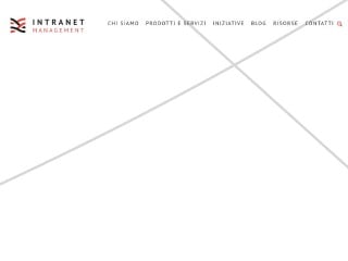 Screenshot sito: IntranetManagement.it
