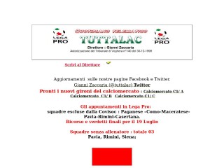Screenshot sito: TuttalaC