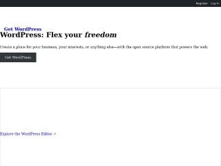 Screenshot sito: Wordpress 