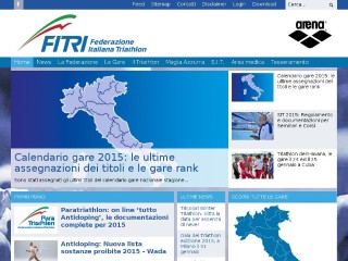 Screenshot sito: FILTRI