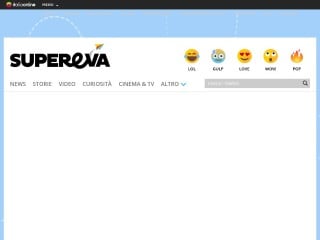Screenshot sito: SuperEva