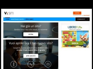 Screenshot sito: Xoom Italia