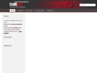 Screenshot sito: Crimelist.it