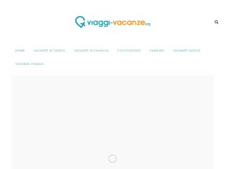 Screenshot sito: Viaggi-vacanze.org