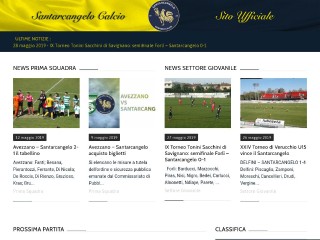 Screenshot sito: Santarcangelo