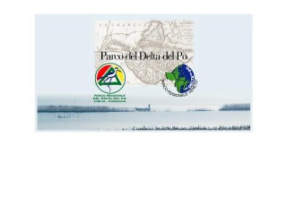 Screenshot sito: Parco delta del Po