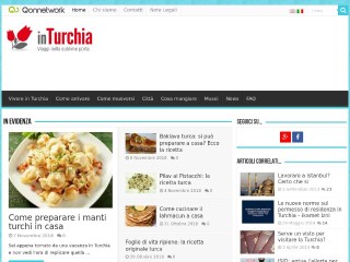 Screenshot sito: InTurchia