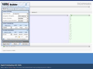 Screenshot sito: Yaml Builder