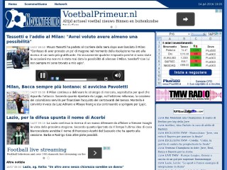 Screenshot sito: Novantesimo.it