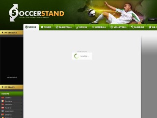 Screenshot sito: Soccerstand.com