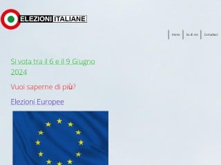 Screenshot sito: Elezioni.it