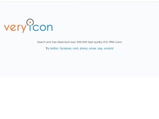 Screenshot sito: Veryicon