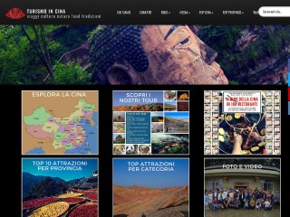 Screenshot sito: Turismo In Cina