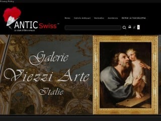 Screenshot sito: AnticSwiss
