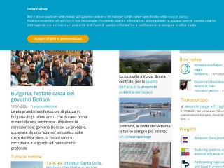 Screenshot sito: BalcaniCaucaso.org