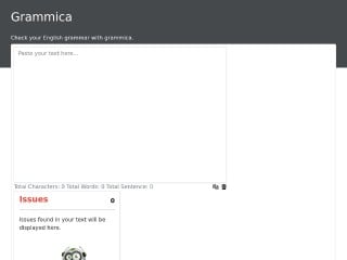Screenshot sito: Grammica
