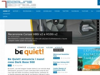 Screenshot sito: CoolingTechnique