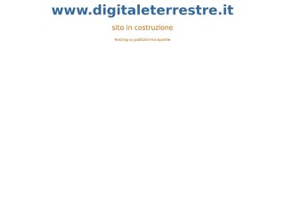 Screenshot sito: DigitaleTerrestre.it