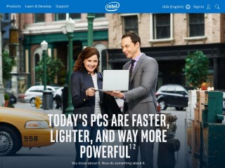 Screenshot sito: Guida all'e-business di Intel