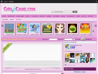 Screenshot sito: GirlandGame.com