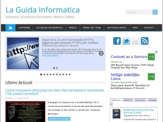 Screenshot sito: La Guida Informatica