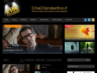 Screenshot sito: CineClandestino.it