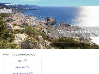 Screenshot sito: Visitmonaco.com