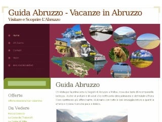 Screenshot sito: Guidabruzzo.it