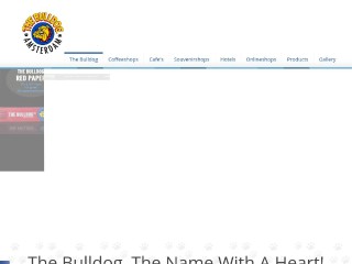 Screenshot sito: The Bulldog 