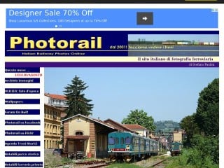 Screenshot sito: Photorail.com