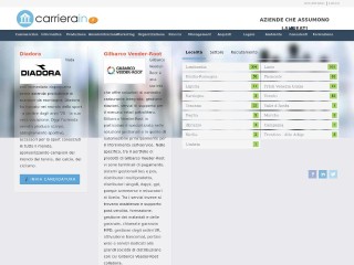 Screenshot sito: CarrieraIN.it