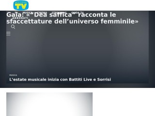 Screenshot sito: Sorrisi e Canzoni TV