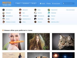Screenshot sito: Mota.ru