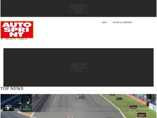 Screenshot sito: AutoSprint