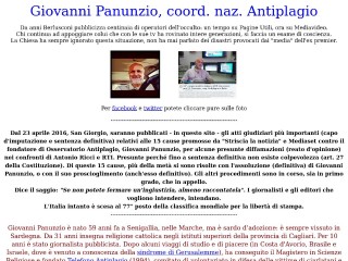 Screenshot sito: Antiplagio.org