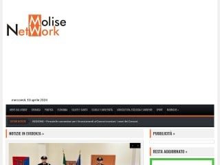Screenshot sito: Molise Network